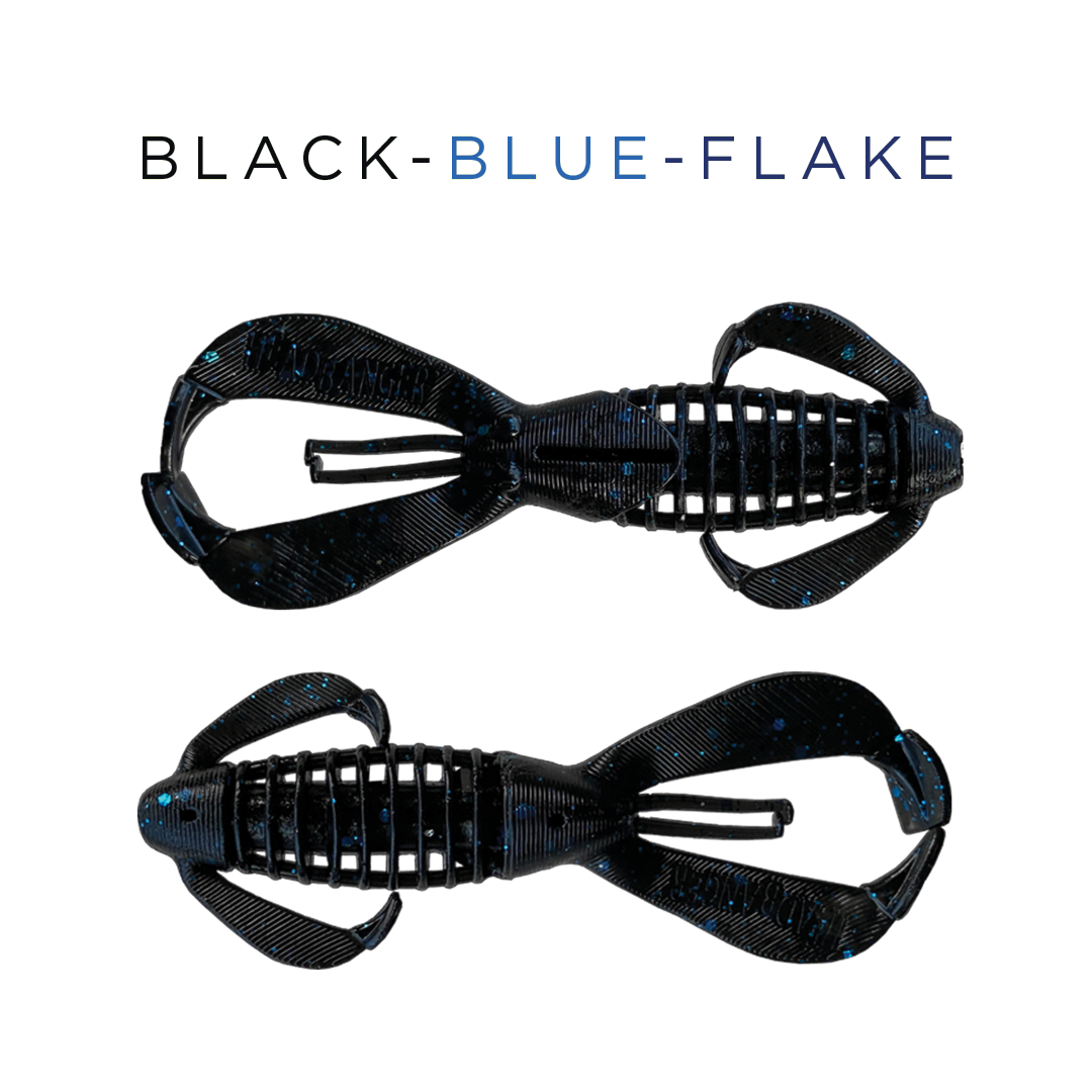  Black Blue Flake
