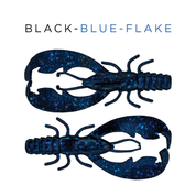 Headbanger BangerCraw – 7.6 cm (10-pack) / Black Blue Flake