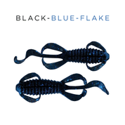 Headbanger BangerLizard – 8.6 cm (10-pack) / Black Blue Flake
