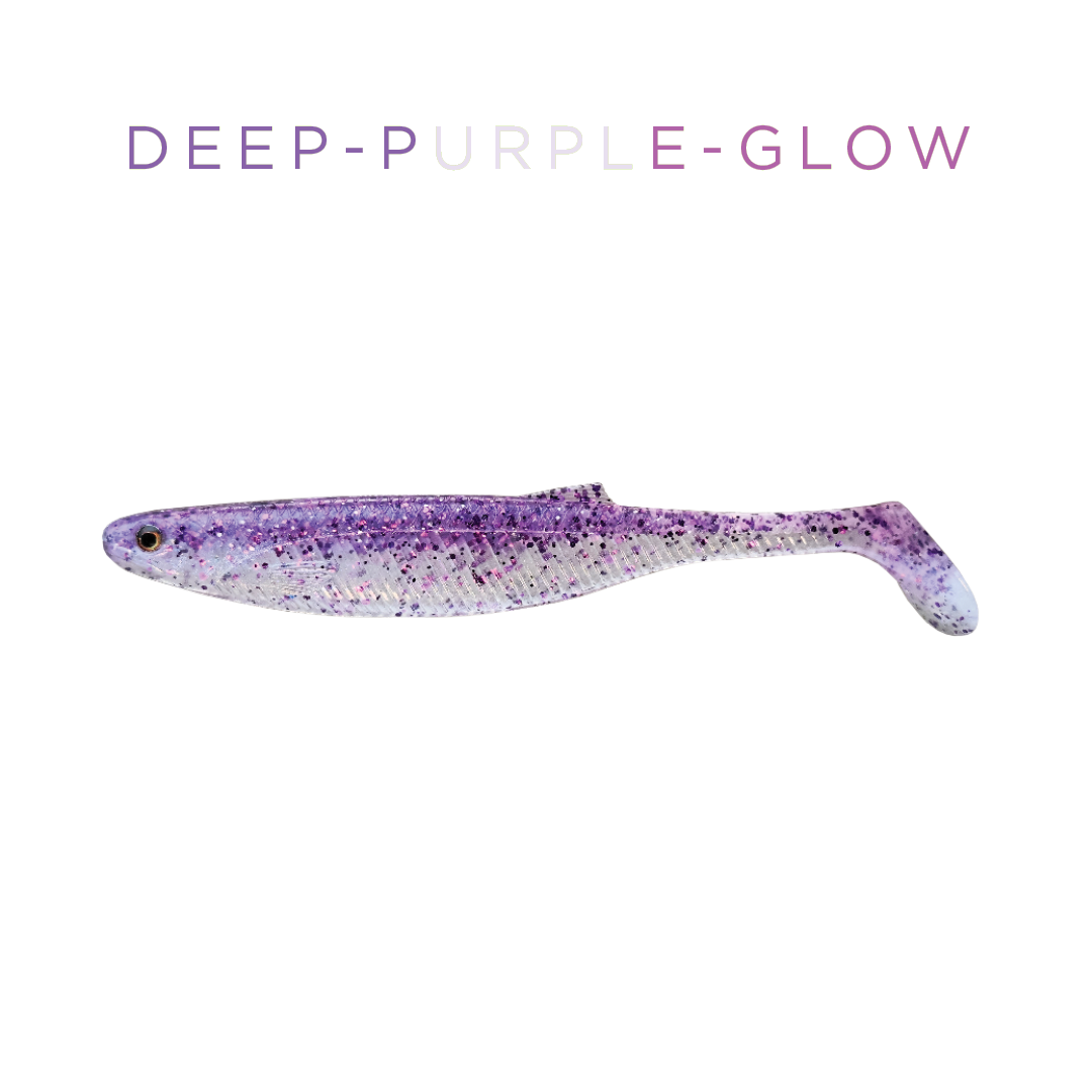 Headbanger BangerShad 9 cm – Deep Purple Glow