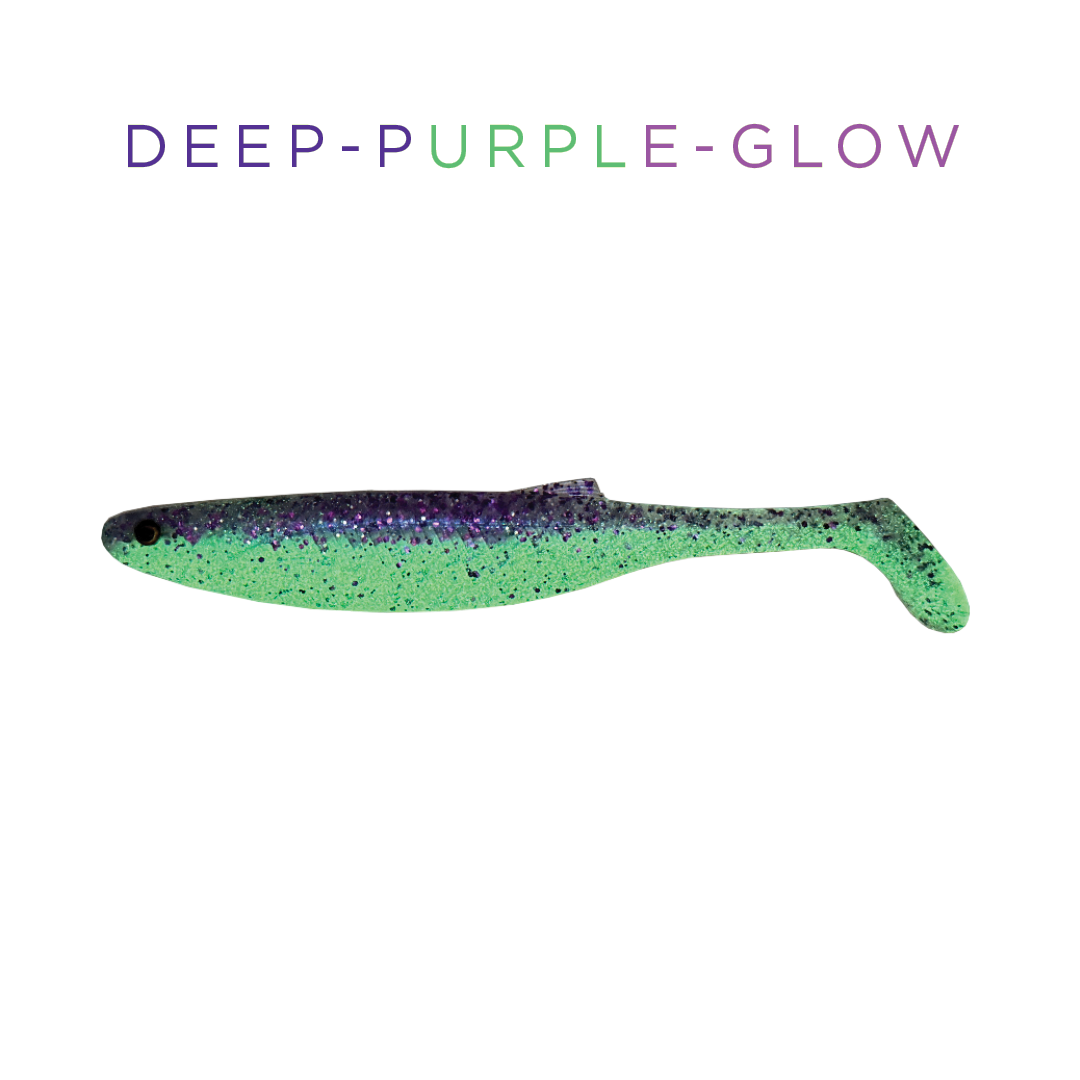 Headbanger BangerShad 12 cm – Deep Purple Glow