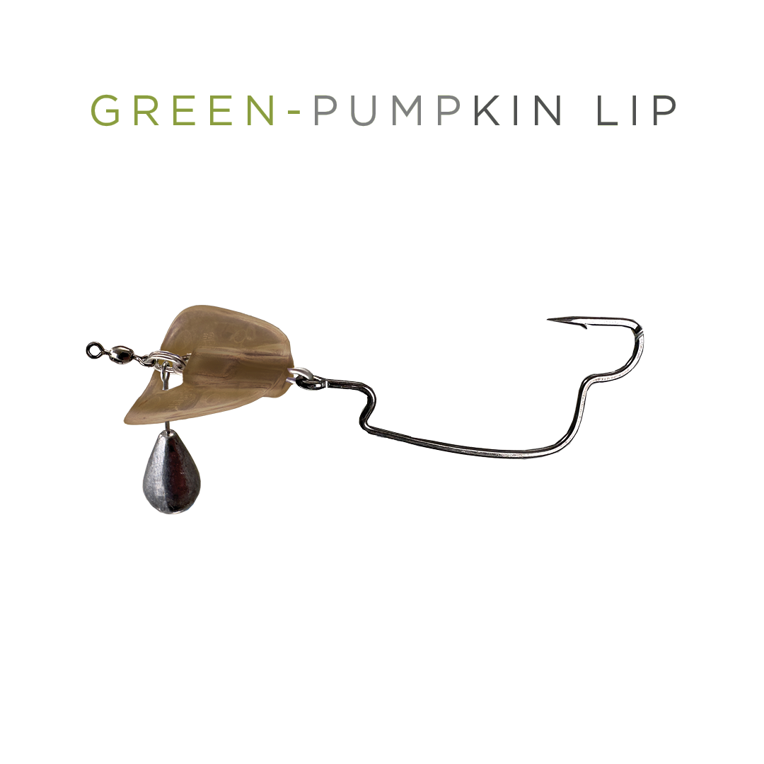 Headbanger BottomRocker X – #3/0 / Green Pumpkin