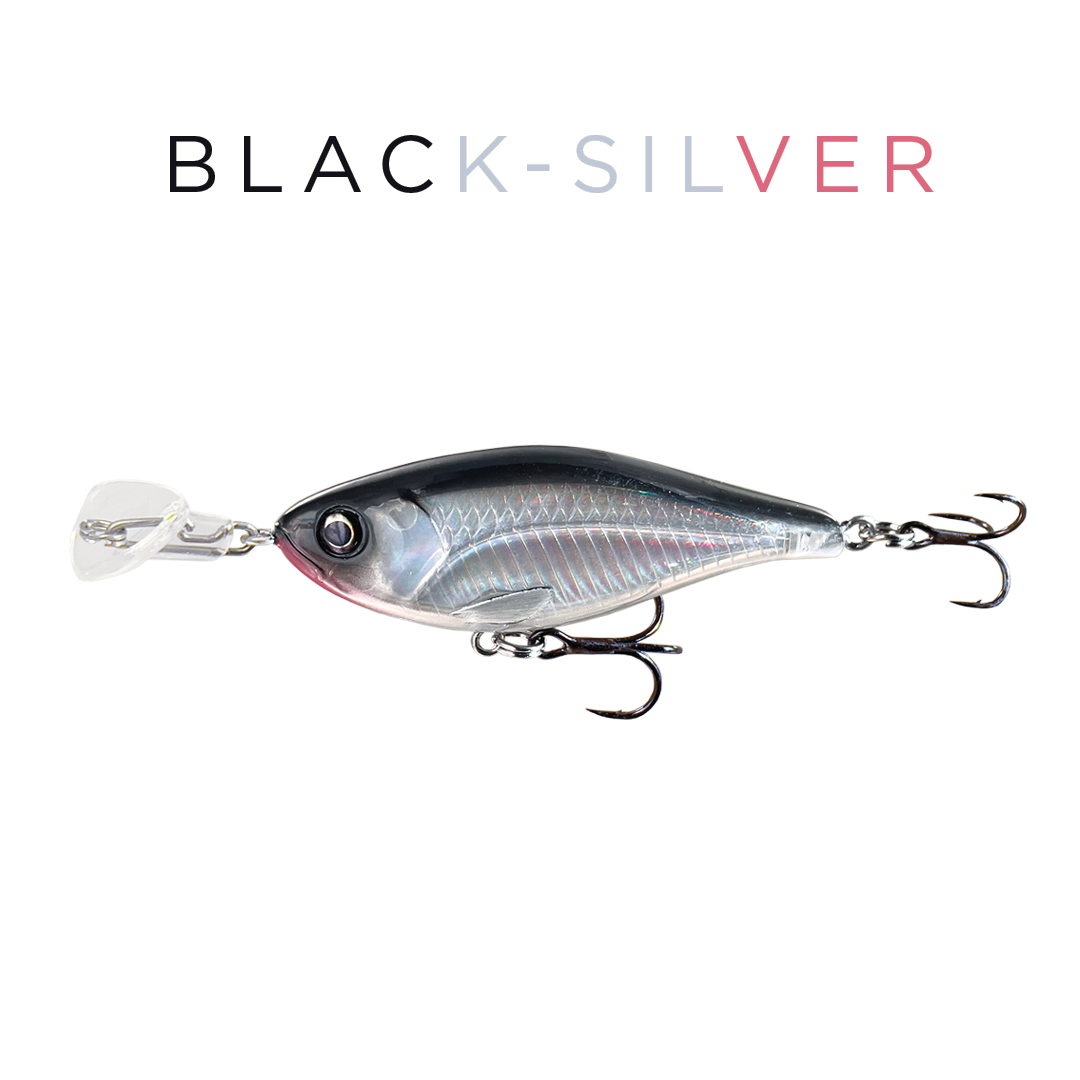 Headbanger Cranky Shad 6.4 cm – Black/Silver