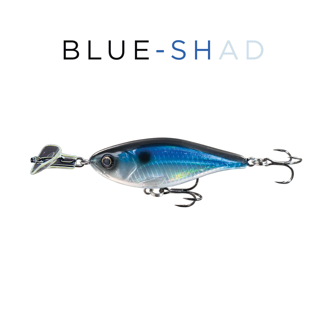 Headbanger Cranky Shad 7.6 cm – Blue Shad