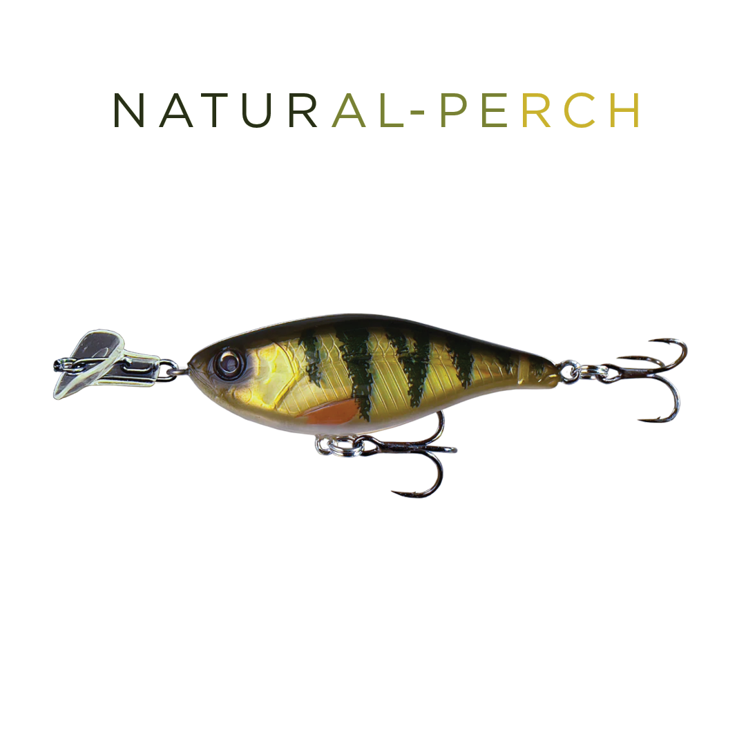 Headbanger Cranky Shad 12.7 cm – Natural Perch