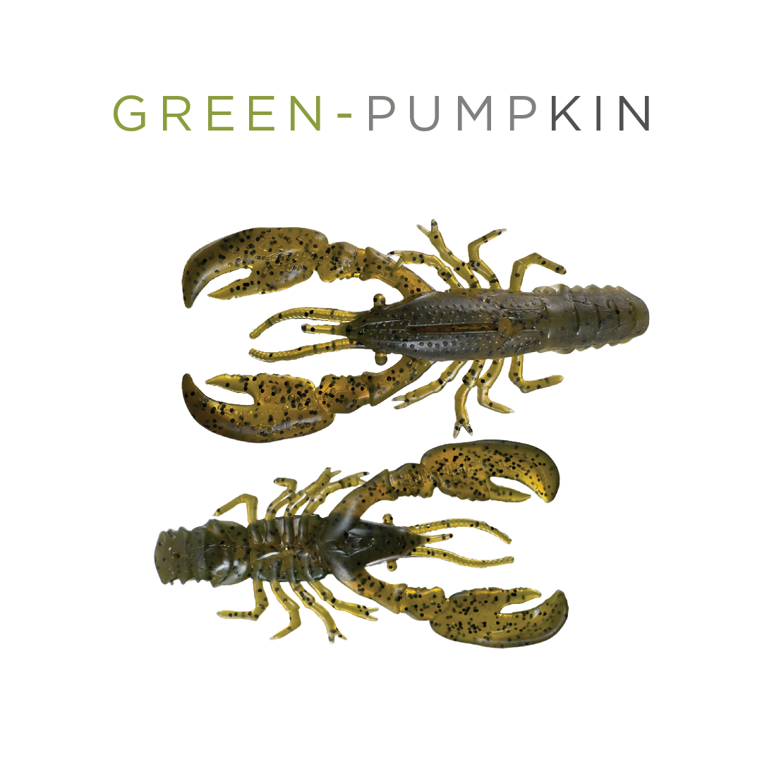 Headbanger RawCraw – 7.6 cm (5 pcs.) / Green Pumpkin