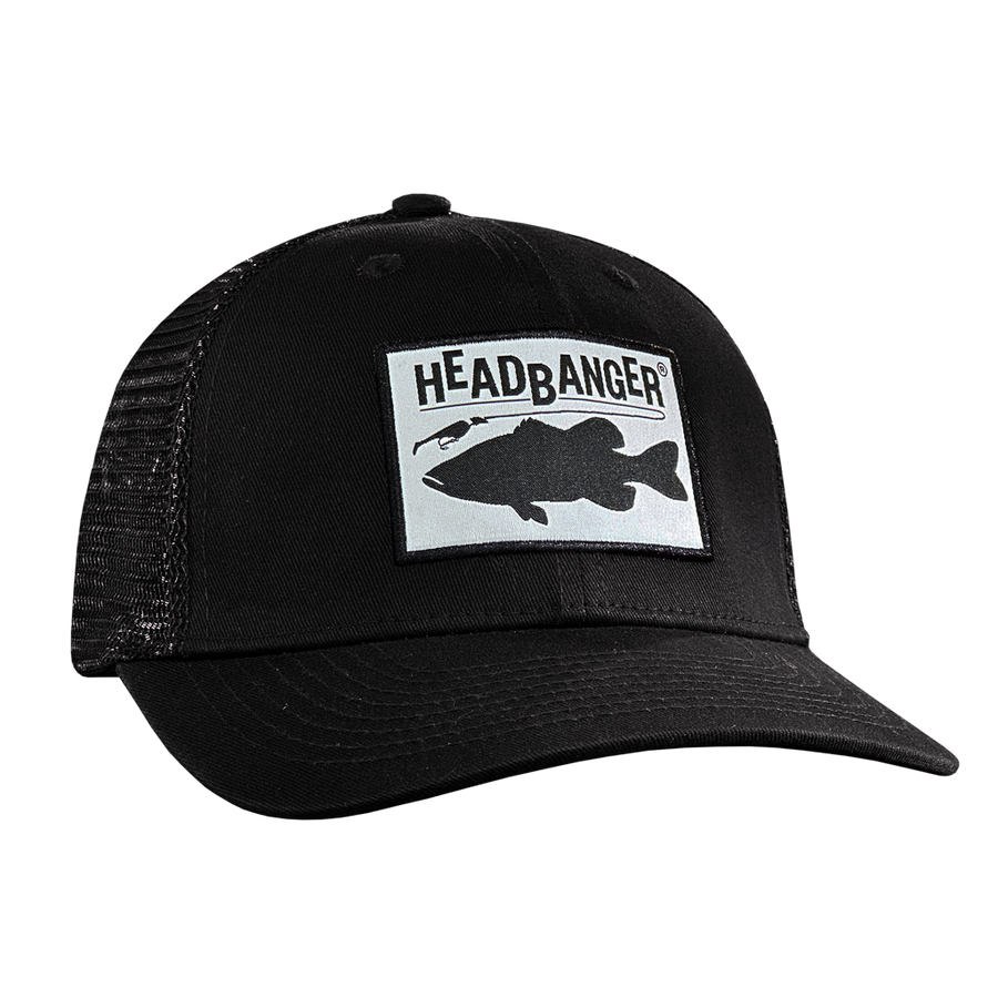Bass Patch Snapback Trucker