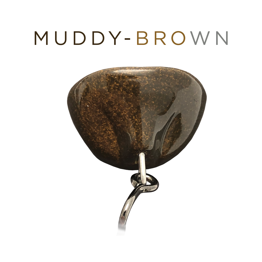 Headbanger RockerHead X 3-pack – #3/0 / 6g / Muddy Brown