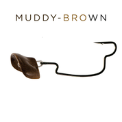 Headbanger RockerHead X 3-pack – #3/0 / 6g / Muddy Brown