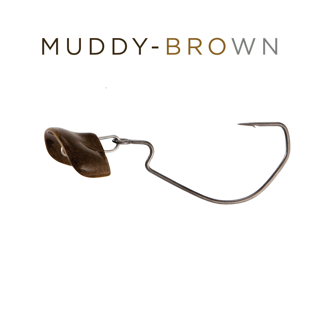 Headbanger RockerHead 3-pack – #4/0 / 11 g / Muddy Brown