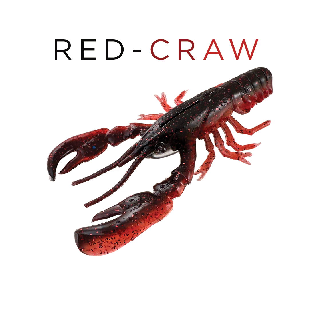 Headbanger RawCraw – 7.6 cm (5 pcs.) / Red Craw