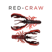 Headbanger RawCraw – 7.6 cm (5 pcs.) / Red Craw