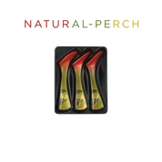 Headbanger Shad 22 Replacement Tails – Natural Perch