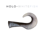 Colossus Curly Replacement Tail – Holo Whitefish