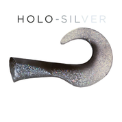 Colossus Curly Replacement Tail – Holo Silver
