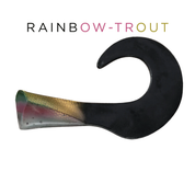 Colossus Curly Replacement Tail – Rainbow Trout