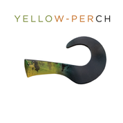 Colossus Curly Replacement Tail – Yellow Perch