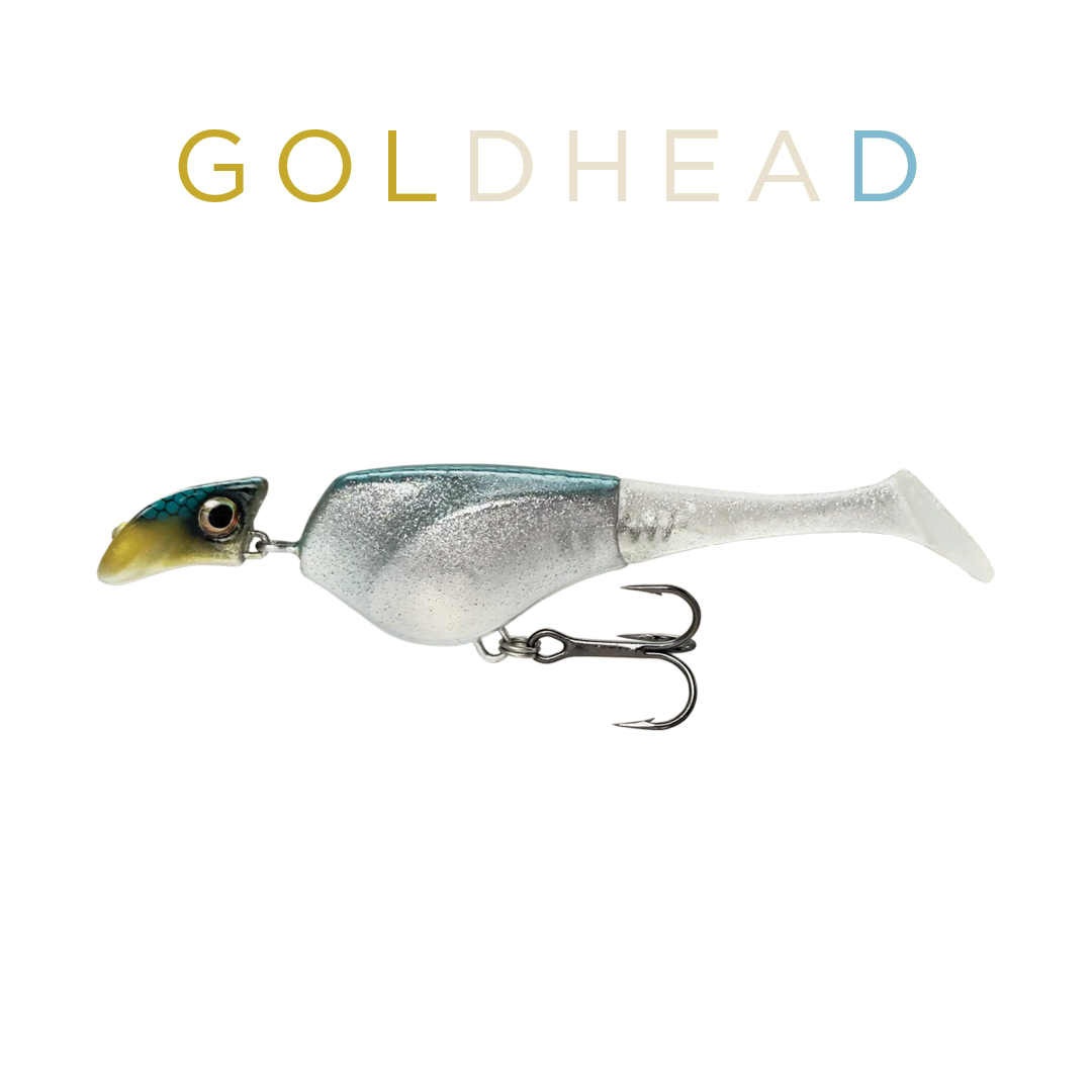 Headbanger Shad 11 cm – Floating / Goldhead