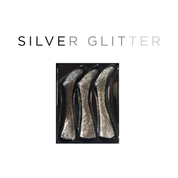 Headbanger Shad 22 Replacement Tails – Silver Glitter