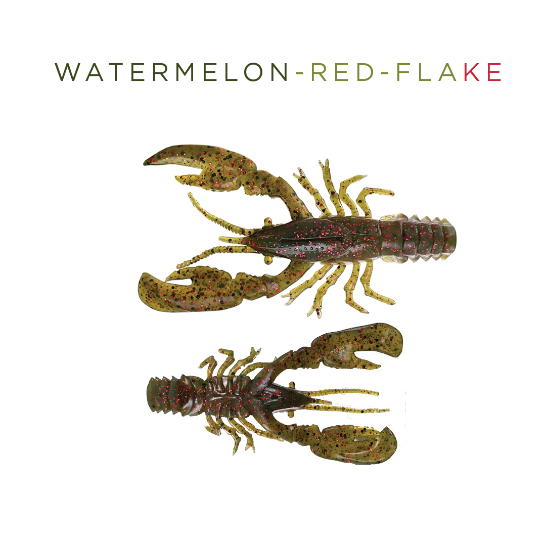 Headbanger RawCraw – 7.6 cm (5 pcs.) / Watermelon Red Flake